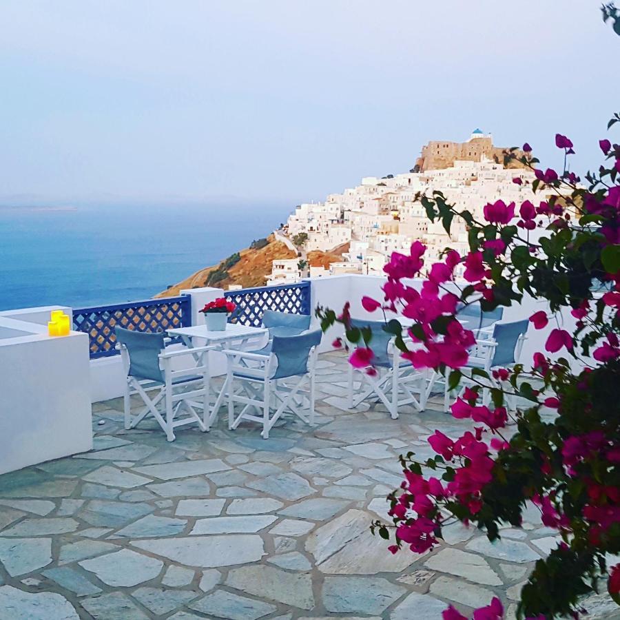 Aspro Mple Astypalaia Exterior foto