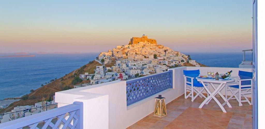 Aspro Mple Astypalaia Quarto foto