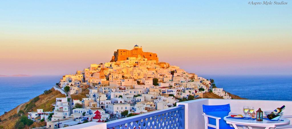 Aspro Mple Astypalaia Quarto foto