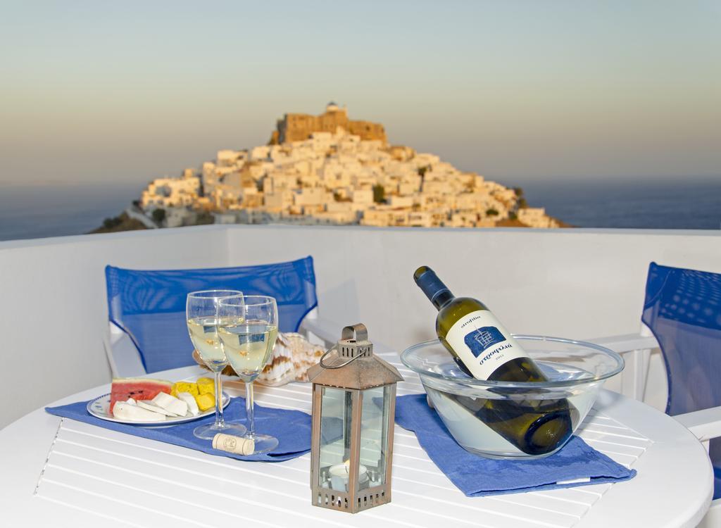 Aspro Mple Astypalaia Quarto foto