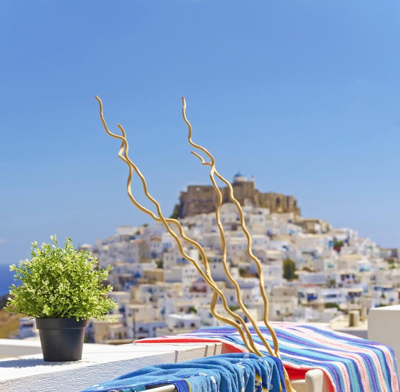 Aspro Mple Astypalaia Exterior foto