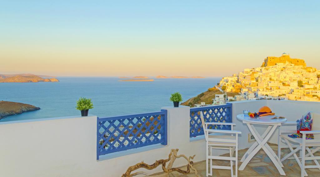Aspro Mple Astypalaia Exterior foto