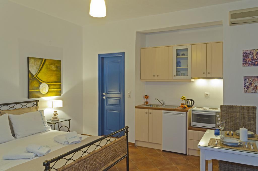 Aspro Mple Astypalaia Exterior foto